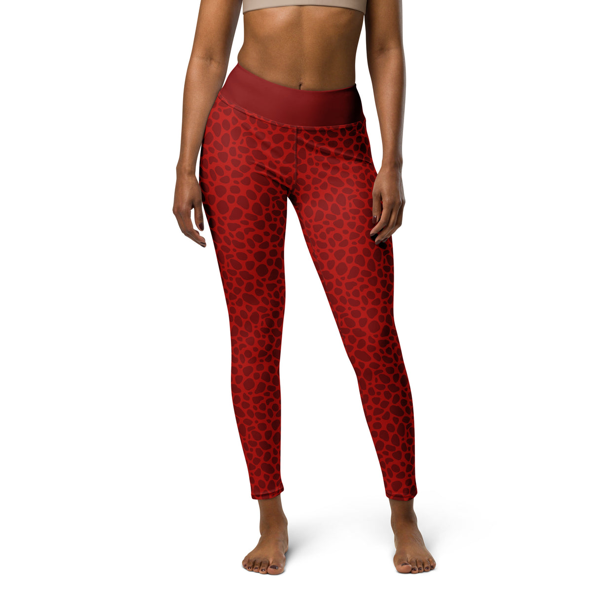 Oceanic Dolphin Yoga Leggings