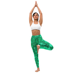 Stone Mosaic Yoga Leggings