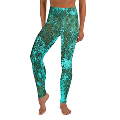 Weathered Leather Yoga Leggings