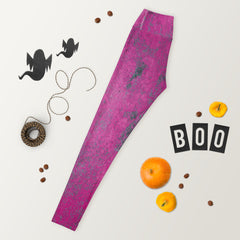 Rustic Patchwork Yoga Leggings