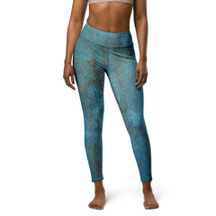 Vintage Floral Yoga Leggings