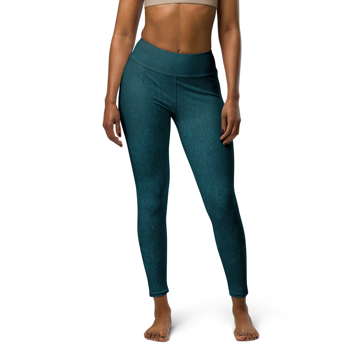 Silver Eleganza Yoga Leggings