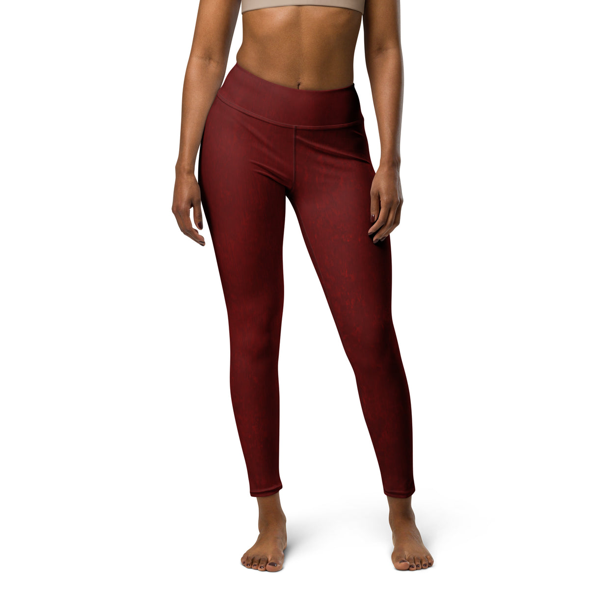 Brushed Steel Yoga Leggings