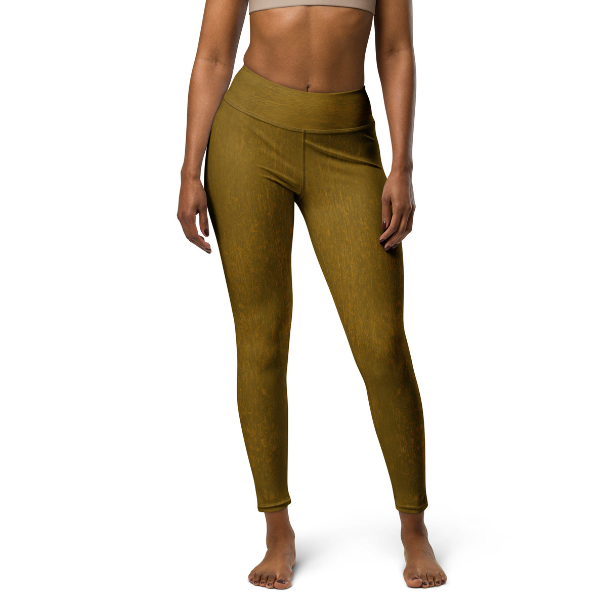 Silver Radiance Yoga Leggings