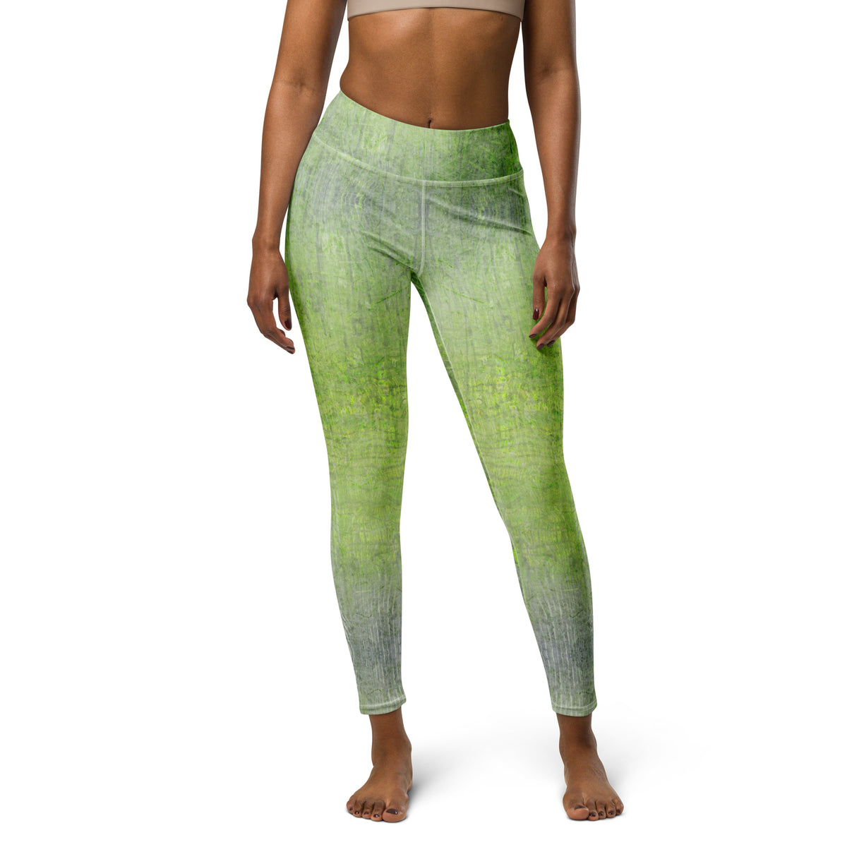 Jacquard Jet Texture Yoga Leggings