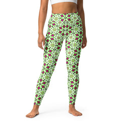 Cosmic Kaleidoscope Yoga Leggings