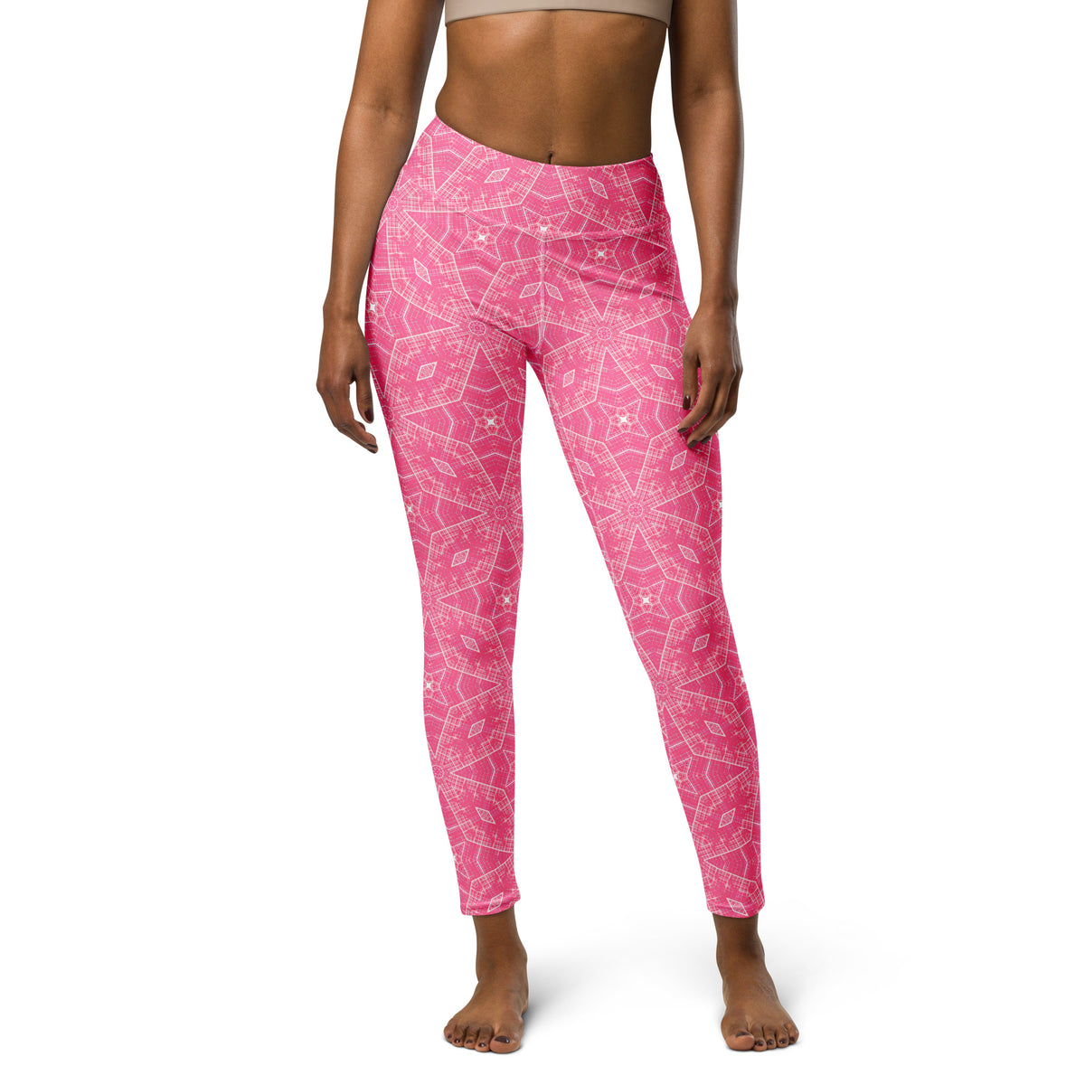Floral Whimsy Yoga Leggings