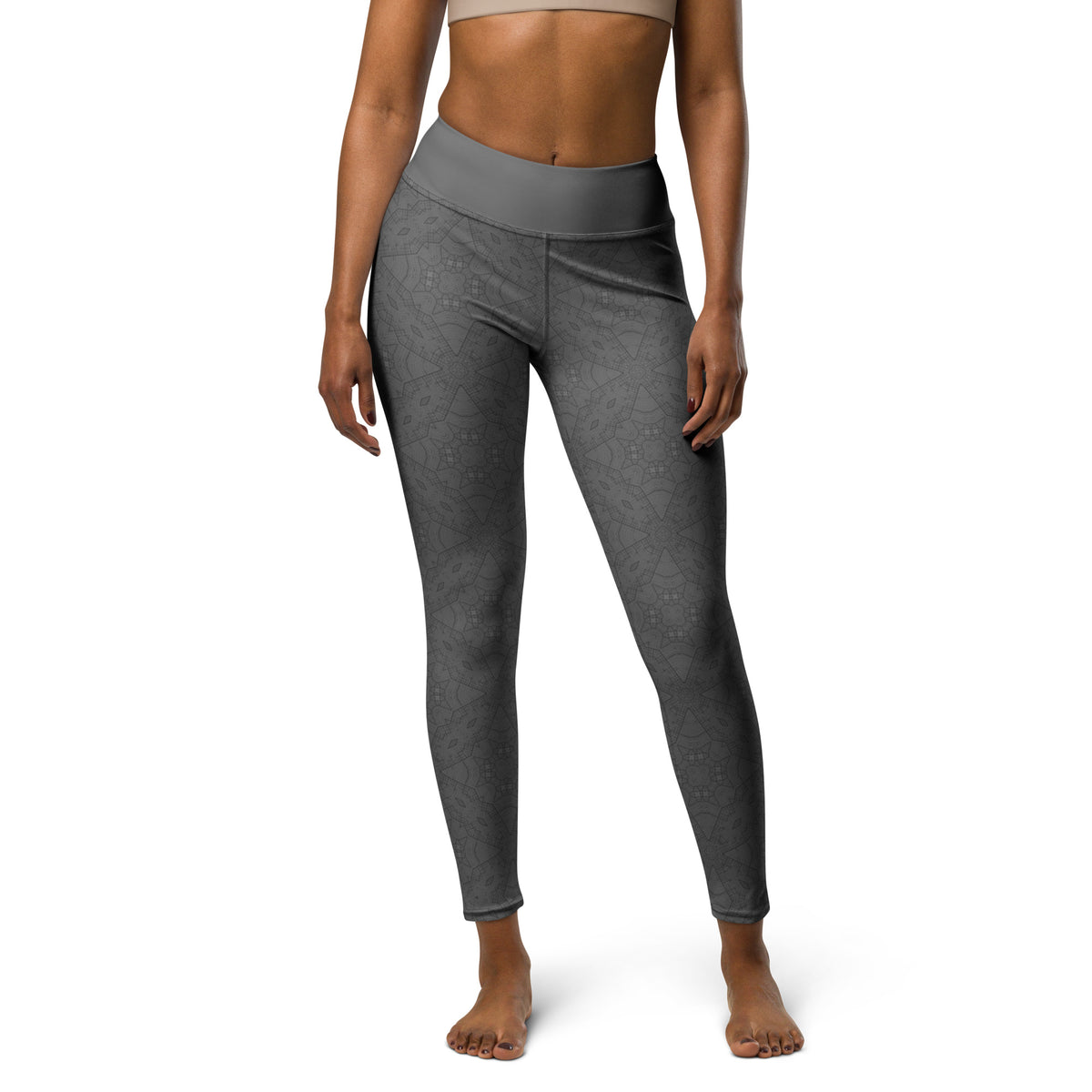 Midnight Garden All-Over Print Yoga Leggings