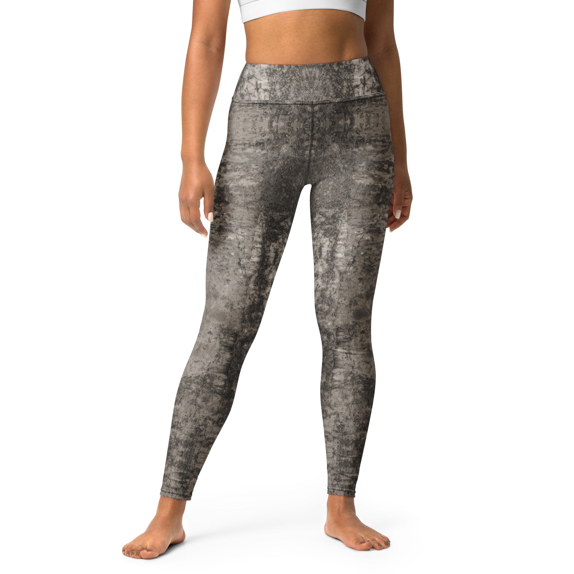 Flexible and Durable Suede Yoga Leggings for Active Wear