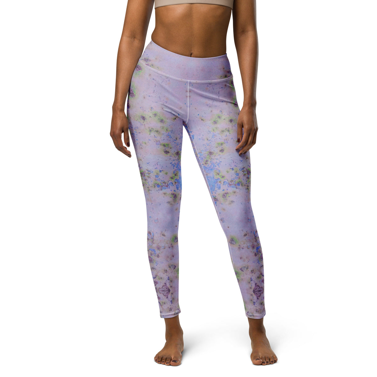 Honeycomb Bliss Yoga Leggings for Optimal Stretch and Support