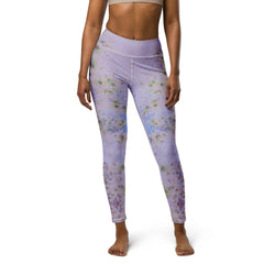 Honeycomb Bliss Yoga Leggings for Optimal Stretch and Support