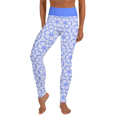 Durable and stretchable Tribal Trance Yoga Leggings for optimal movement.