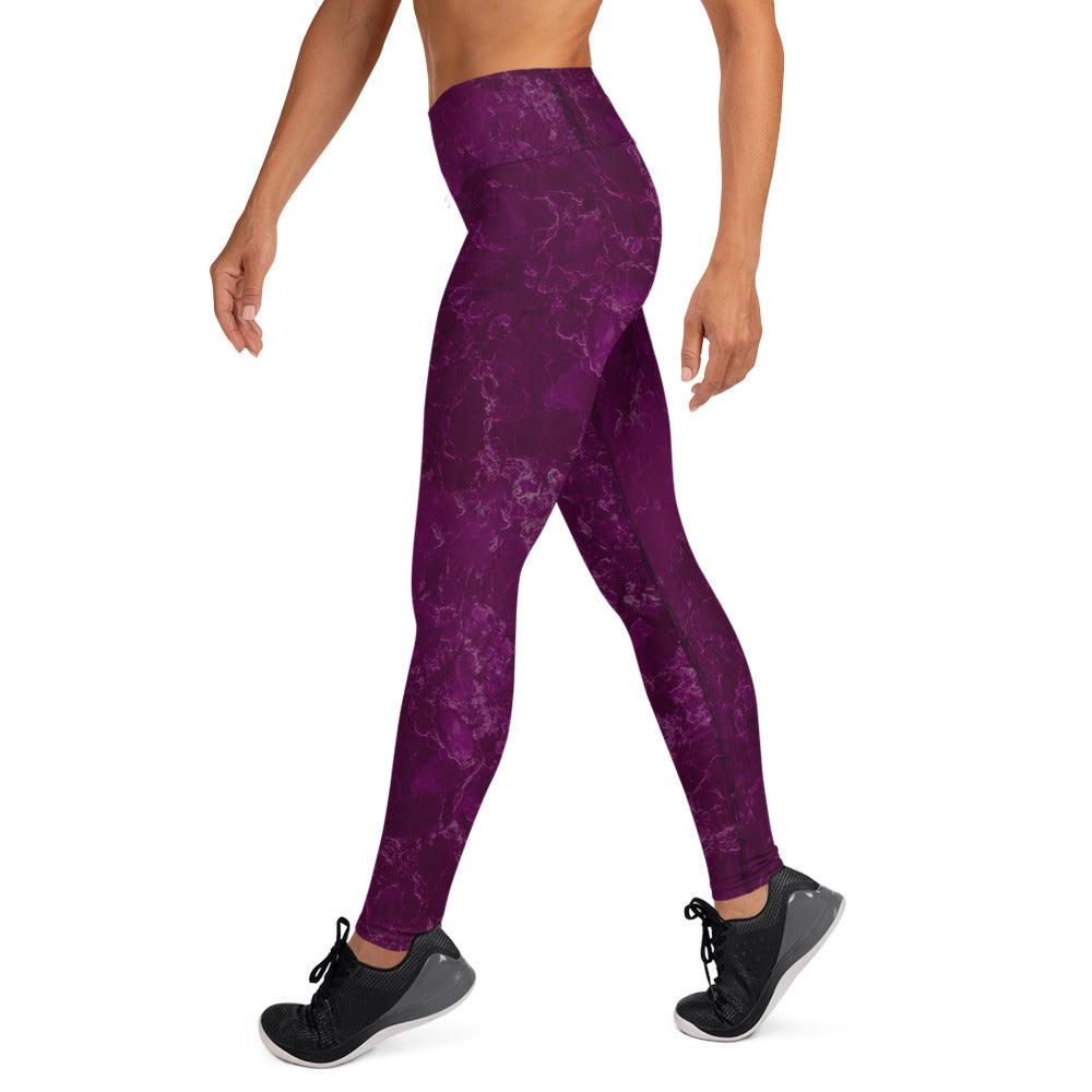 Stretchy and comfortable Purple Leggings, perfect for flexibility and strength
