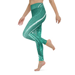 Silver Surf VII Yoga Leggings - Beyond T-shirts