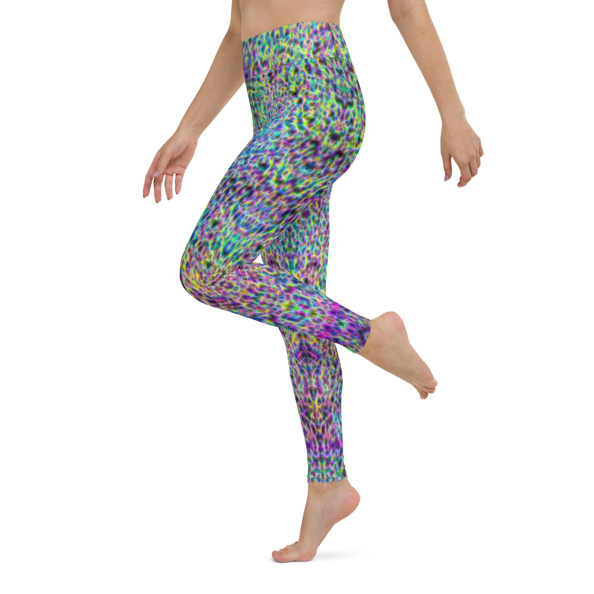 Petturned Wave Yoga Leggings - Beyond T-shirts
