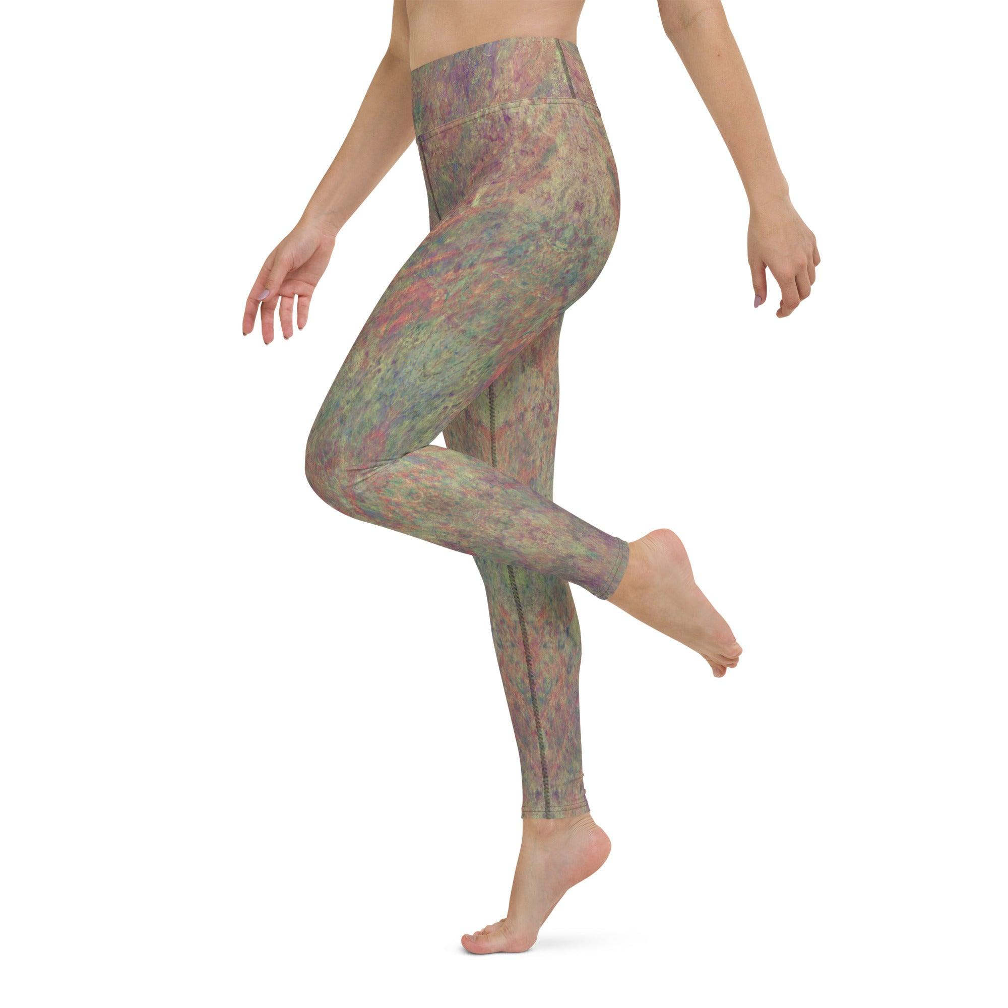 Cactus Oasis Yoga Leggings - Beyond T-shirts