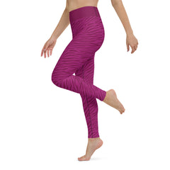 Peacock Elegance Yoga Leggings