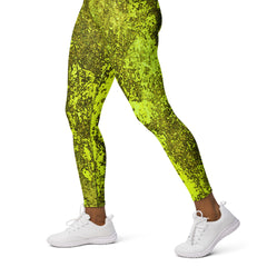 Vintage Woodgrain Yoga Leggings