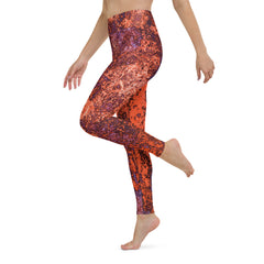 Worn Denim Yoga Leggings