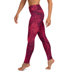 Aged Paper Yoga Leggings