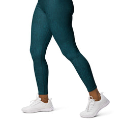 Silver Eleganza Yoga Leggings