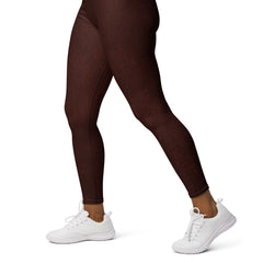 Polished Silver Yoga Leggings