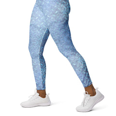 Jacquard Jet Texture Yoga Leggings