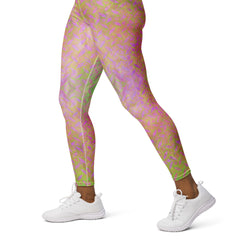 Sateen Sprint Texture Yoga Leggings