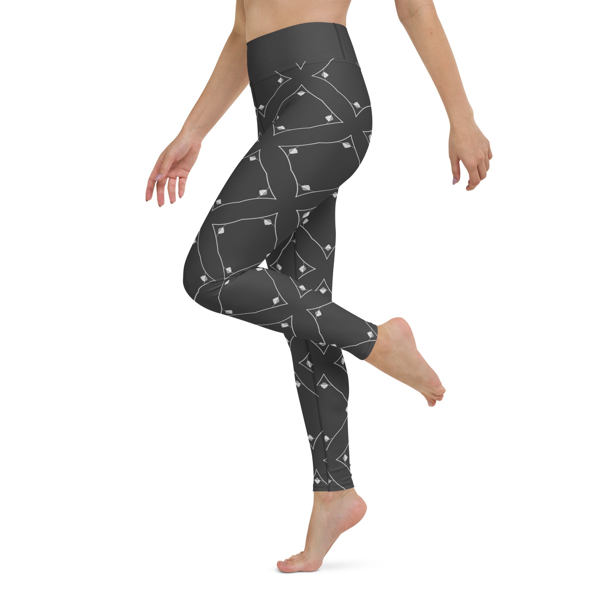 Galactic Nebula Yoga Leggings product packaging