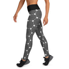 Eco-friendly and durable Kaleidoscope Yoga Leggings designed for all body types.