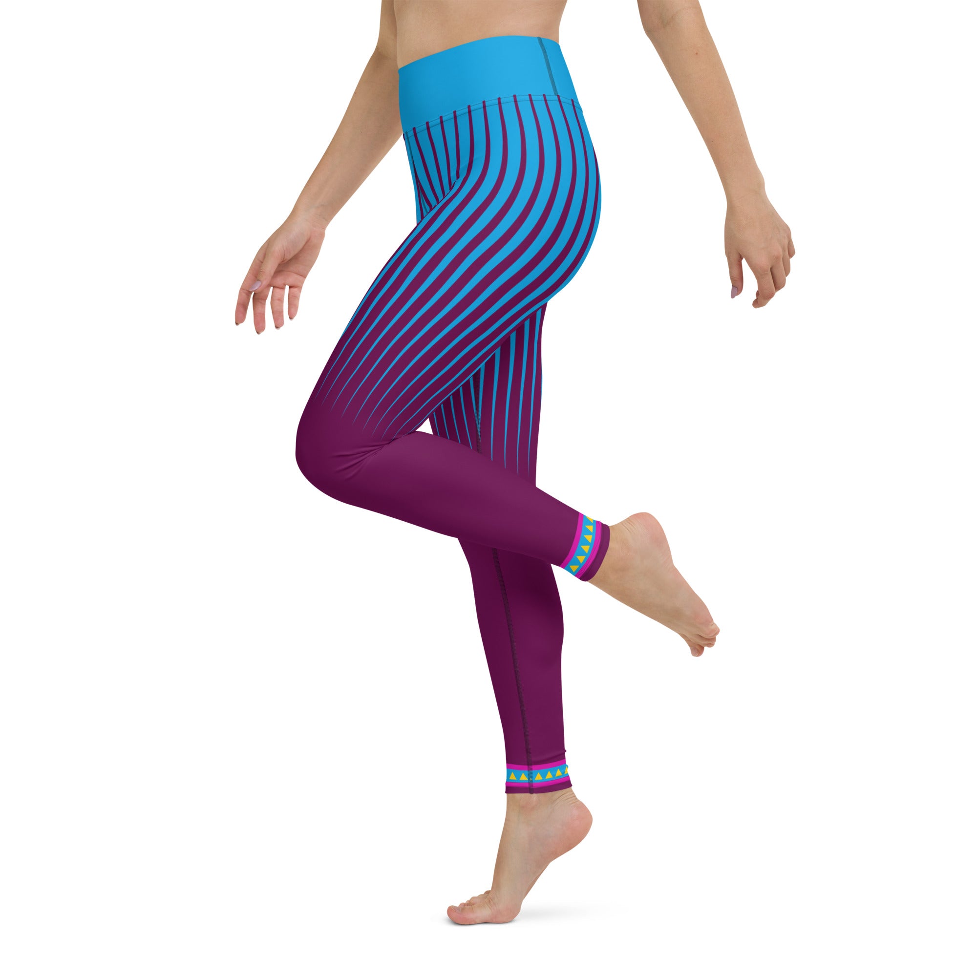 Topaz Tranquility Yoga Leggings product packaging.