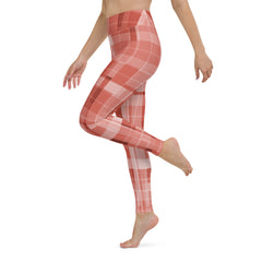 Outdoor yoga session enhanced by the tranquil design of Stonewash Serenity Leggings.