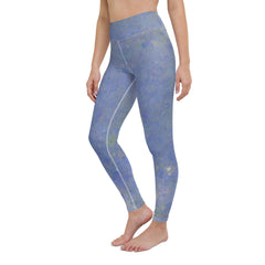 Durable and stretchable Glitter 1 Yoga Leggings for fitness.