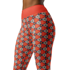 Vibrant Rainbow Spectrum Yoga Pants