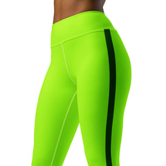 Neon Splash Yoga Legging