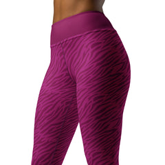 Peacock Elegance Yoga Leggings
