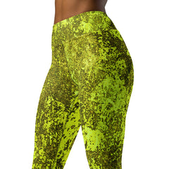 Vintage Woodgrain Yoga Leggings