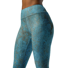 Vintage Floral Yoga Leggings