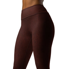 Polished Silver Yoga Leggings