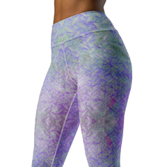 Velvet Venture Texture Yoga Leggings