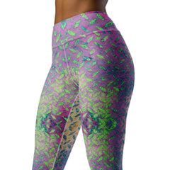 Velour Velocity Texture Yoga Leggings