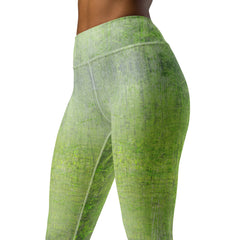 Jacquard Jet Texture Yoga Leggings