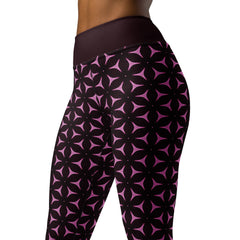 Henna Blossom Yoga Leggings