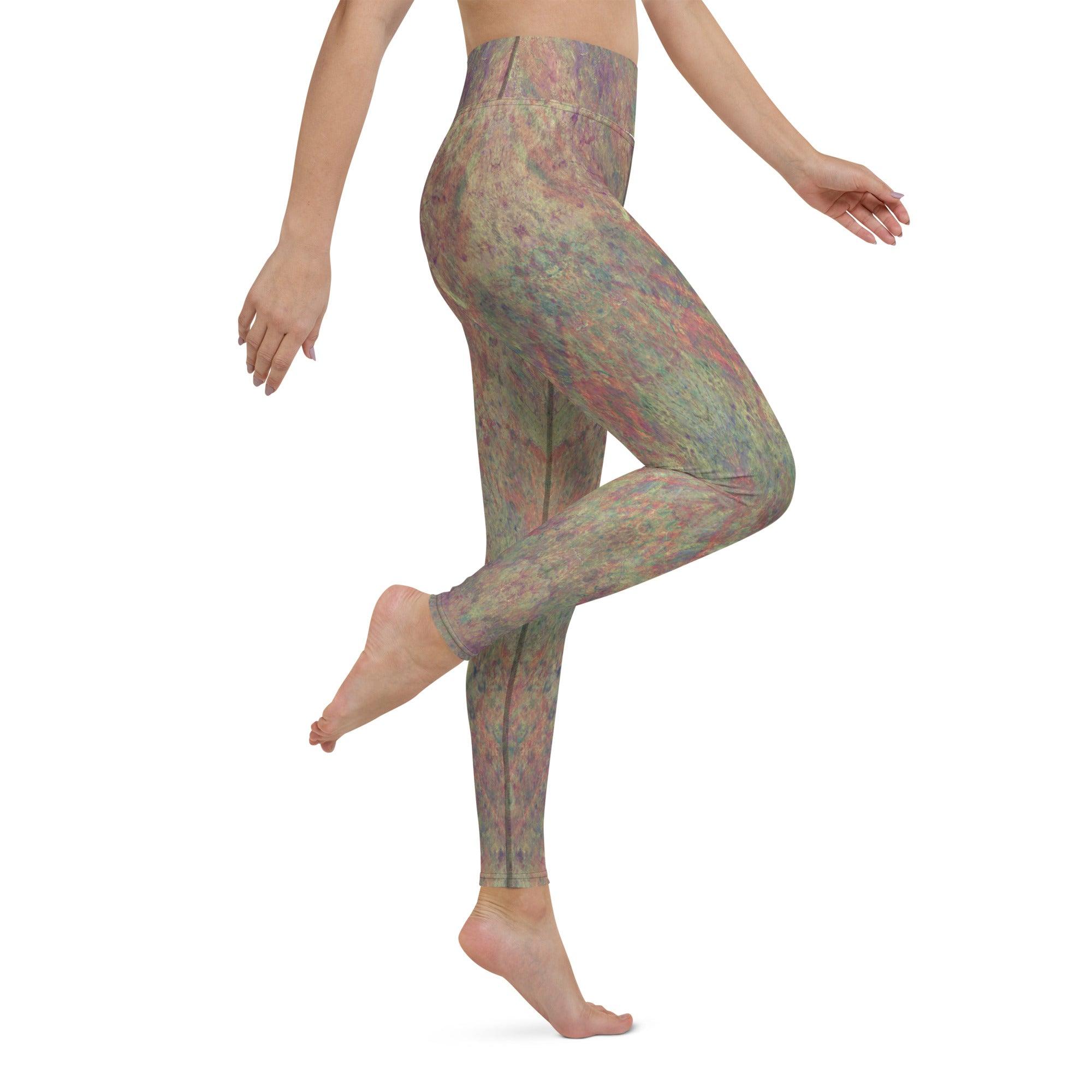 Cactus Oasis Yoga Leggings - Beyond T-shirts