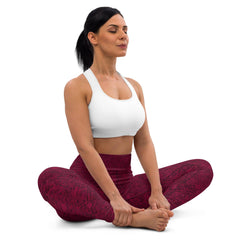 Alpine Reflections Yoga Leggings - Beyond T-shirts