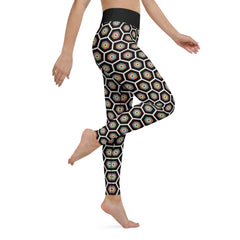 Abstract Artistry Comfort-Fit Yoga Leggings