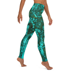Weathered Leather Yoga Leggings