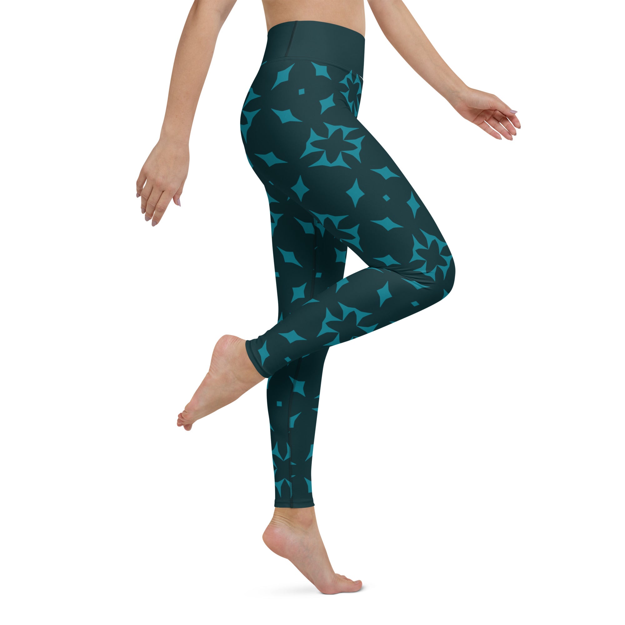 Serenity Sway Yoga Leggings color options and design details