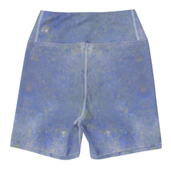 Eco-conscious Glitter 1 Yoga Shorts for sustainable fashion choices