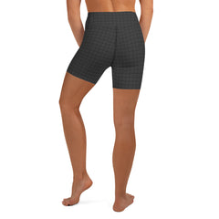 Boho Chic Denim Yoga Shorts